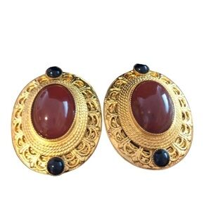 VERY RARE Spingarn NY Clip Earrings